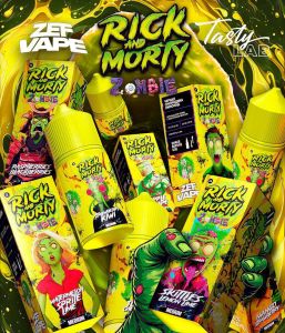 Жидкость RICK MORTY ZOMBIE 2%, Кислый ананас ― Дымка невредимка